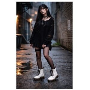 Dr. Marten UNISEX AW004 Airwair ZAVALA Combat Boots